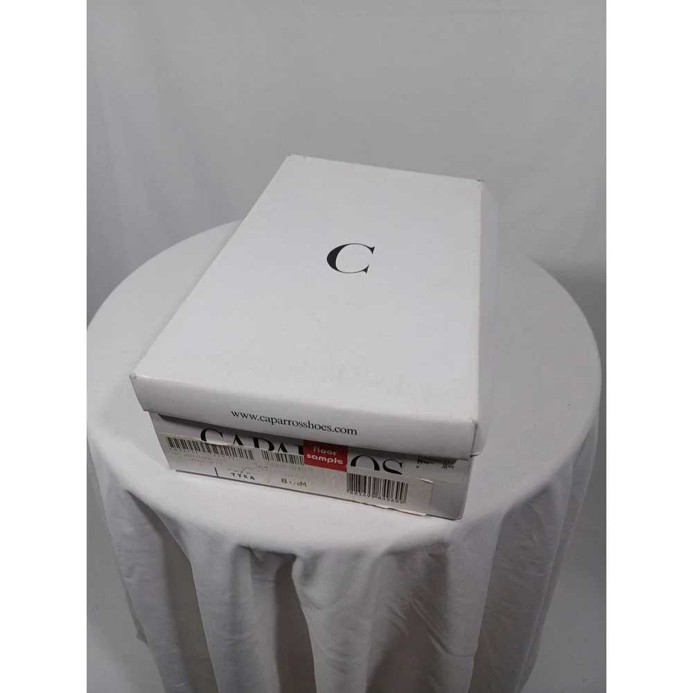 Caparros Tyra Shoes Womens Size 8.5 Black Rhinestone Slingback Sandals Heels - Picture 8 of 9